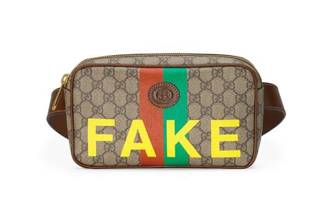 fake not gucci|Gucci 別開生面的「Fake Not」系列 .